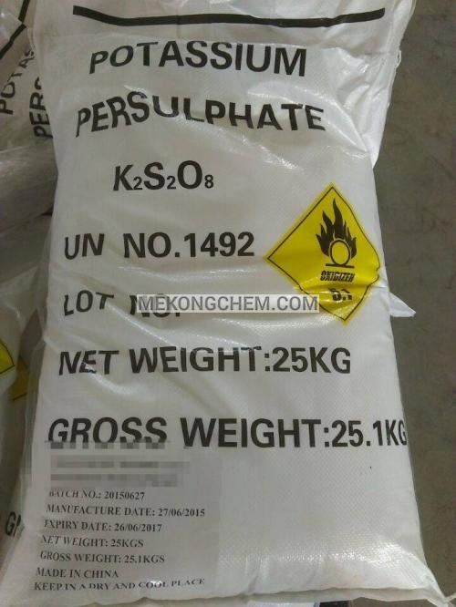 Potassium Persulfate - MEKONG CHEMICALS - Công Ty TNHH Hóa Chất Mê Kông